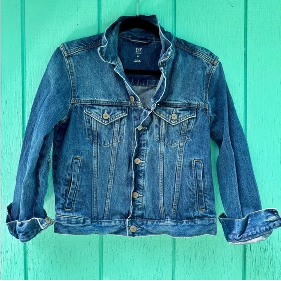 GAP Other - Gap Kids Organic Cotton Icon Denim Jacket Size XL (12-13)
